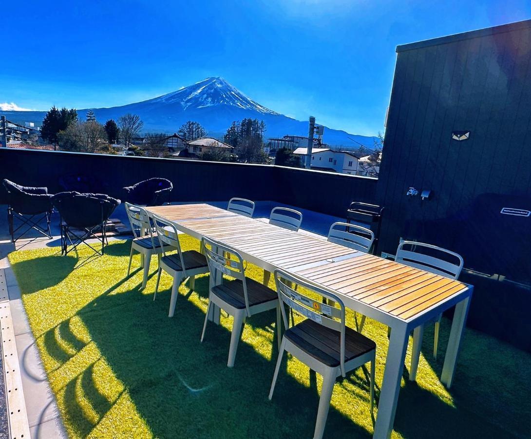 ヴィラ山間堂premier Garden Villa Bbq Bonfire Fuji View Annovillas Sankando Fujikawaguchiko Dış mekan fotoğraf